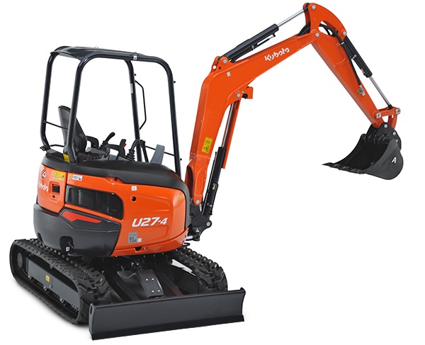 Mini Excavator (3 Ton) w/ Thumb rental in Orillia