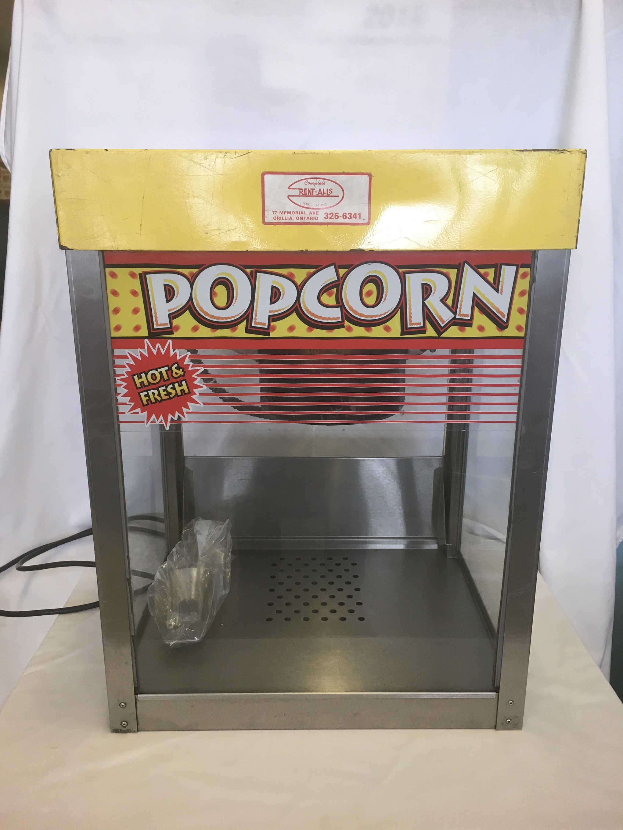 Popcorn Machine rental in Orillia