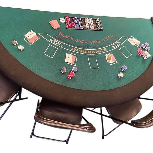 Blackjack Table rental in Orillia